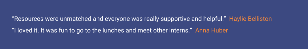 Intern quote